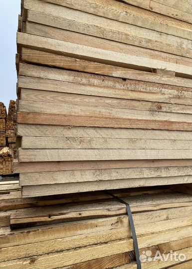 Доска обрезная сосна ель