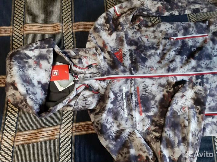 Лыж.разминочный костюм Сб.Рос adidas-torneo 42 р.S