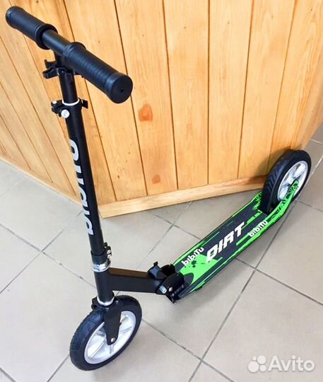 Самокат для дачи и парка. Надувные колеса 200