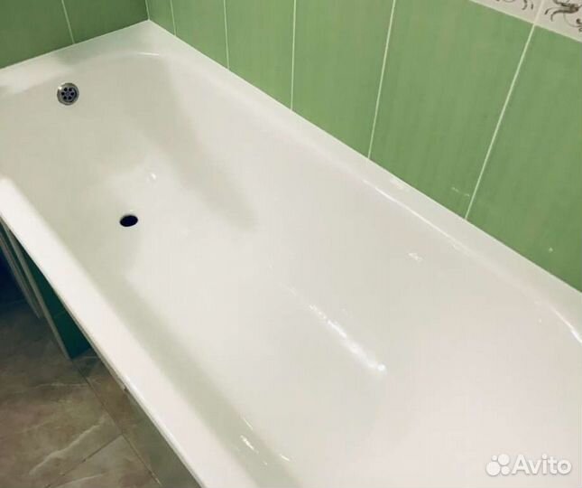 Реставрация ванн жидким акрилом или мрамором