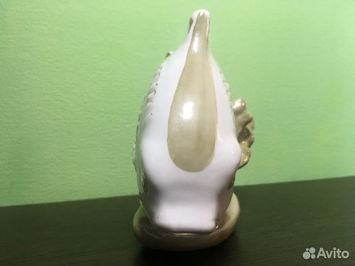 Фарфоровая статуэтка Карп. Дулево. 1950-е