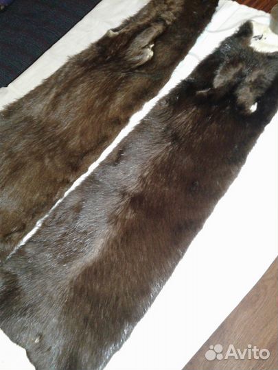 Шкурки нутрии Чулок 2шт