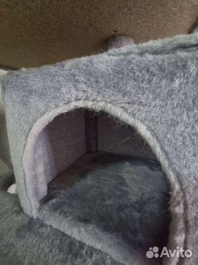 Домик, игровой комплекс и когтеточка для кошки