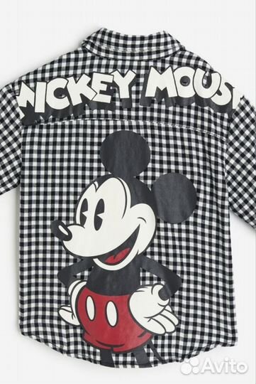 Рубашка с Mickey Mouse 98, 104 H&M