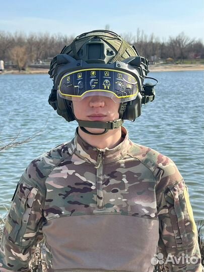 Шлем тактический новый комплект бр2