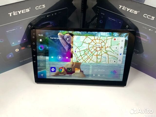 Магнитола Teyes сс3 2К 3/32 для Toyota Camry V70