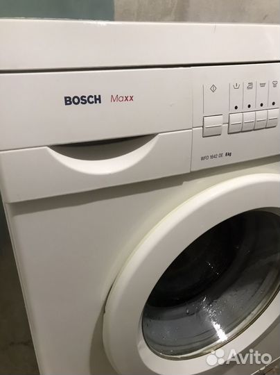 Стиральная машина bosch maxx 6