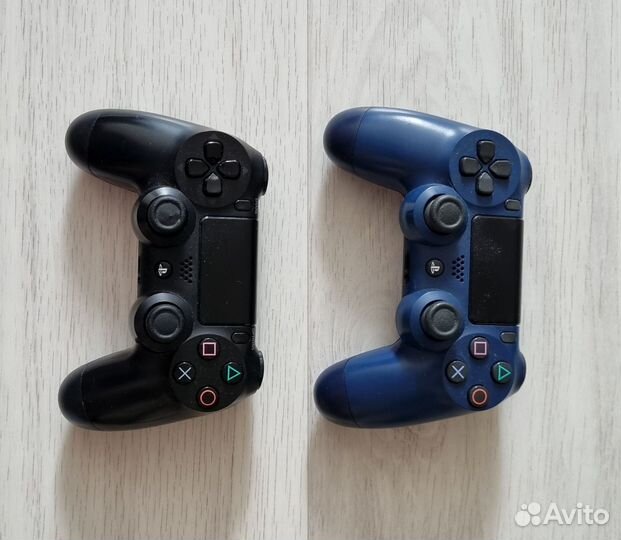 Игровая приставка ps4 slim 1tb + 2 джойстика