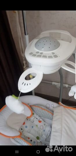 Детский укачевающий центр, качели. Nuovita casseta