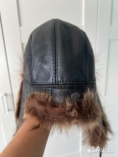 Шапка детская зимняя черная