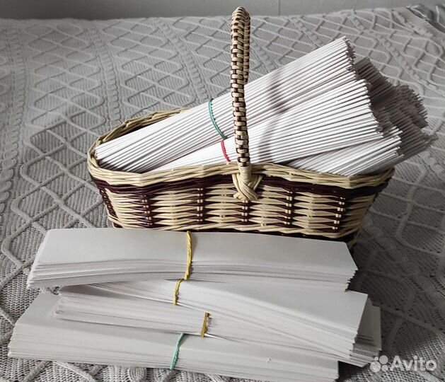 Бумажные трубочки