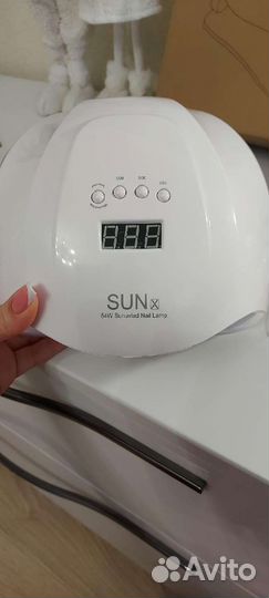 Лампа для маникюра новая