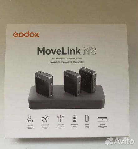 Петличная радиосистема Godox Movelink M2 объявление продам