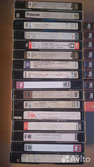 Видеокассеты из 90-х