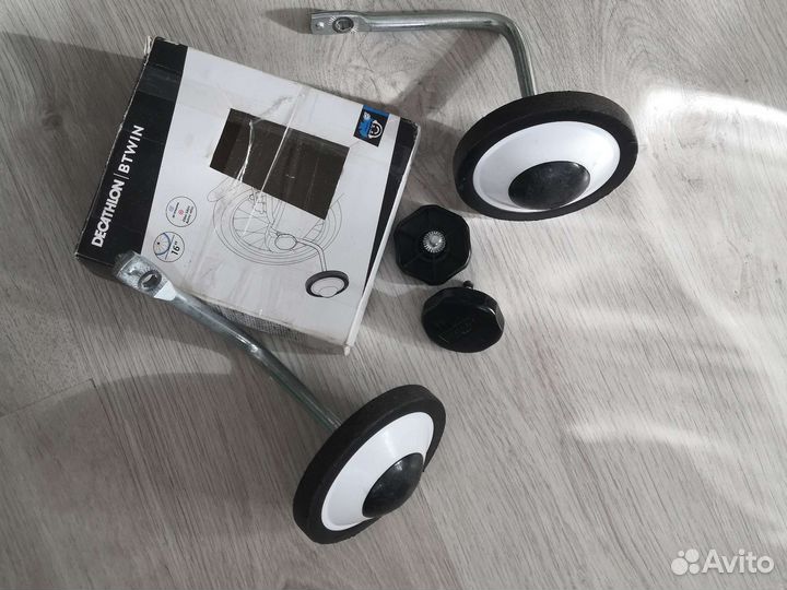 Боковые колеса btwin для велосипеда Декатлон