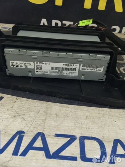 Блок управления магнитолой Audi А6 С6 2004-2010