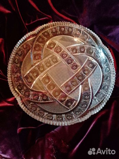 Хрусталь СССР. Блюда и вазы для фруктов