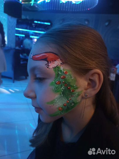 Аквагрим и блеск-тату