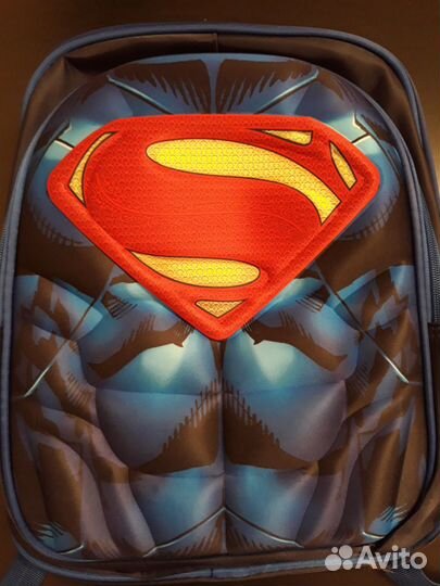 Школьный 3D рюкзак Супер Мэн