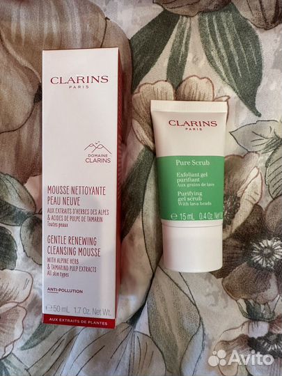 Набор косметики Clarins миниатюры