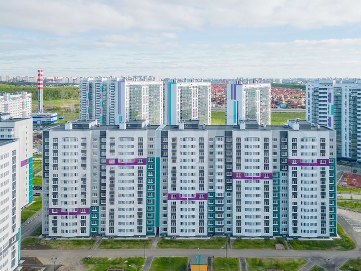 1-к. квартира, 40,8 м², 11/16 эт.