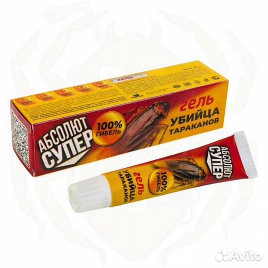 Абсолют гель супер от тараканов 30 мл туба в коро
