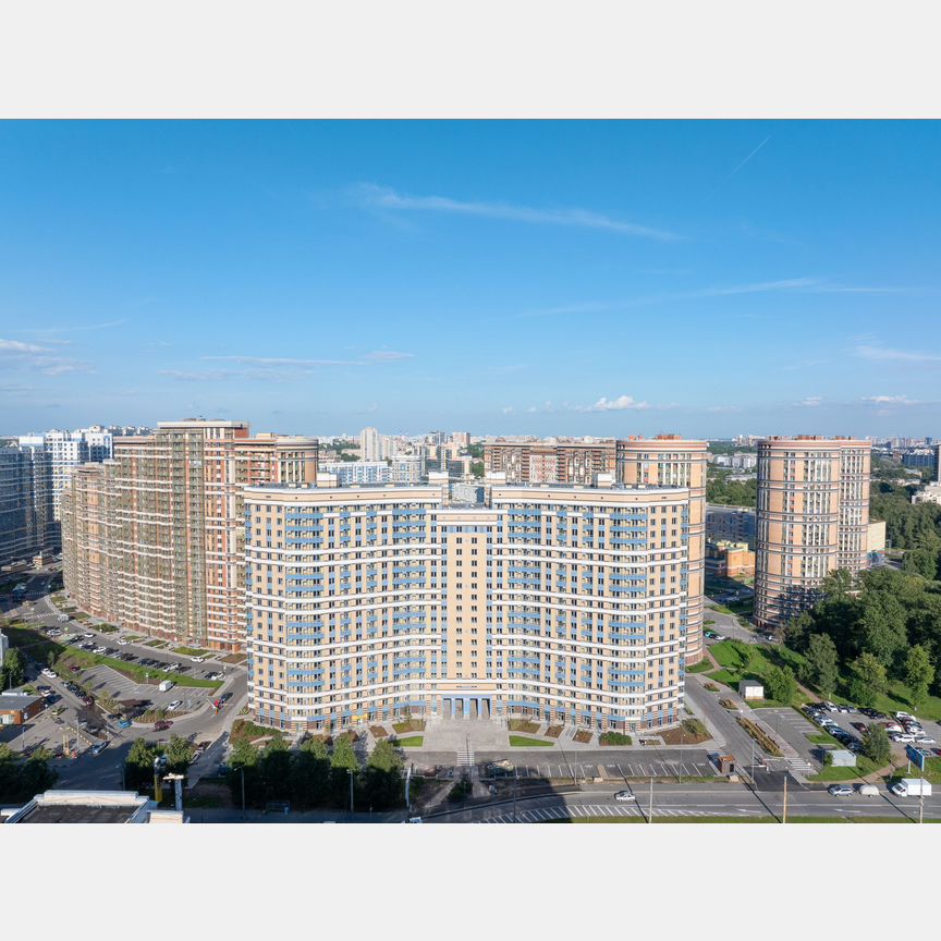 1-к. квартира, 43,1 м², 2/19 эт.