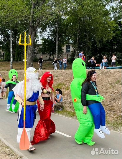 Надувноуй костюм в аренду на любой рост и размер