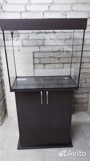 Комплект тумба аквариум подсветка