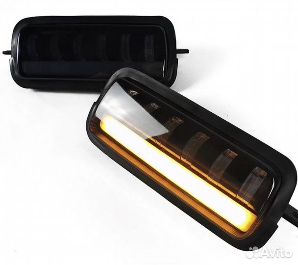 Фары фонари надфарники Лада Нива