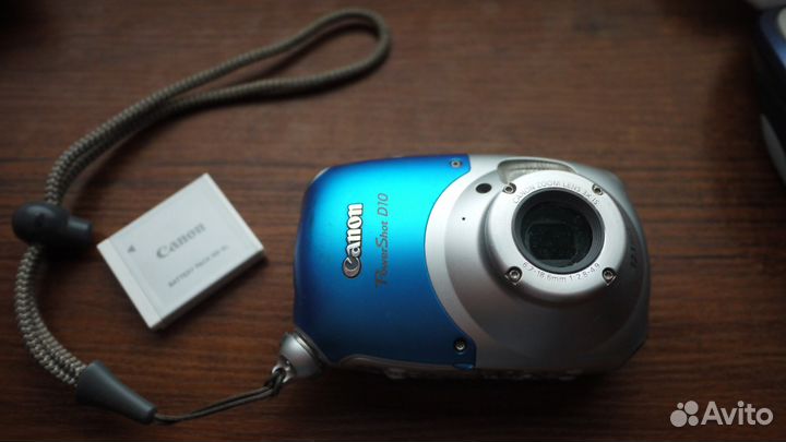 Подводный фотоаппарат Canon PowerShot D10 б/у