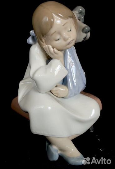 Фигурка Фарфор Я не могу играть lladro Испания