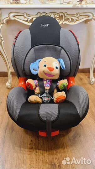 Автокресло Siger isofix 1-7лет (9-25кг)
