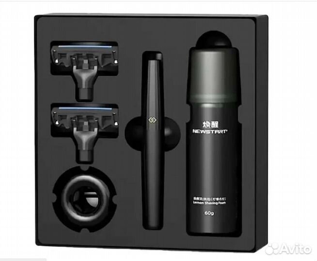 Набор для бритья Xiaomi Lemon Razor H303-5 Black