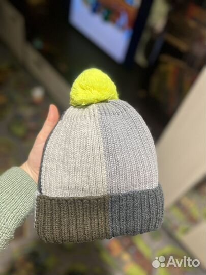 Шапка зимняя на мальчика 7 лет