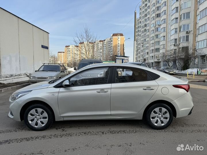 Hyundai Solaris 1.4 AT, 2018, 147 000 км