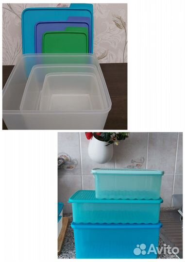 Посуда tupperware б/у