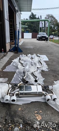 Выхлопная труба нержавейка BMW m3 F80 m4 F82