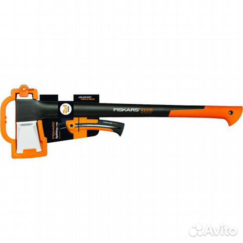 Набор Fiskars топор-колун Х25 + пила купить в Москве | Товары для дома ...