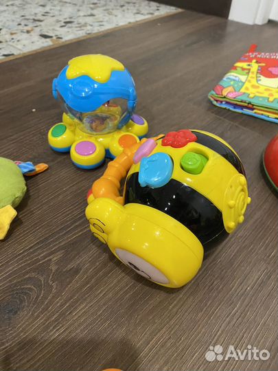 Игрушки пакетом от 2х мес