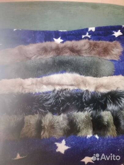 Воротники, манжеты, песец