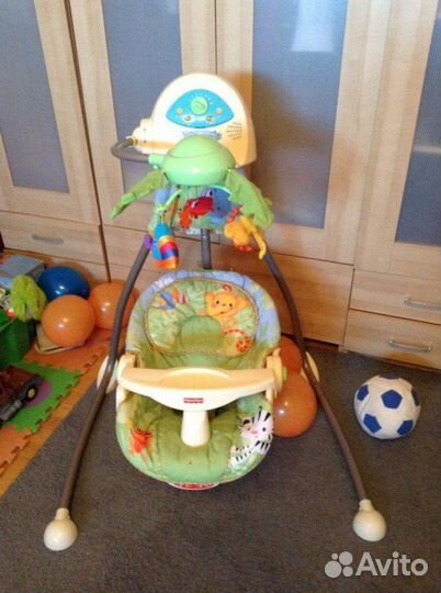 В аренду. Электронные качели graco,fisher