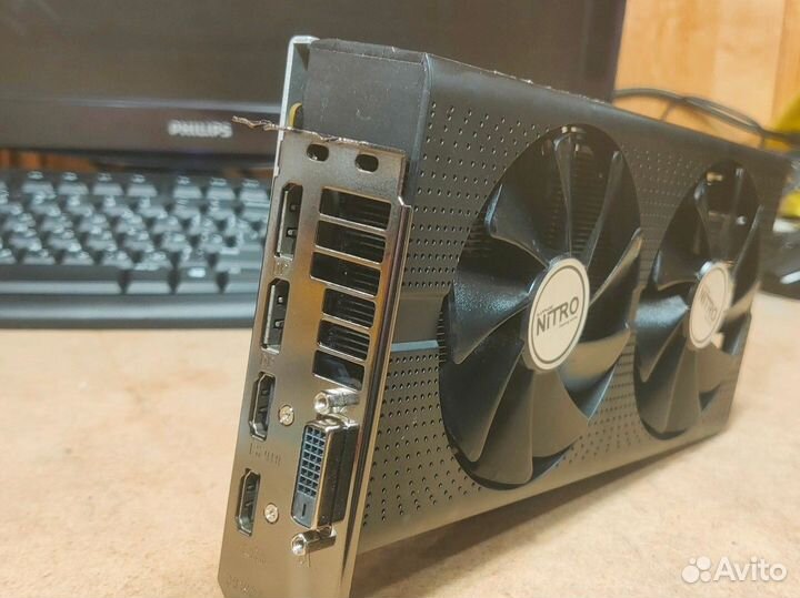 Новая Sapphire rx 580 8gb Видеокарта