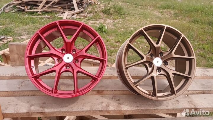 Литые Диски R18 5*114.3 HRE P101 NEW bronza