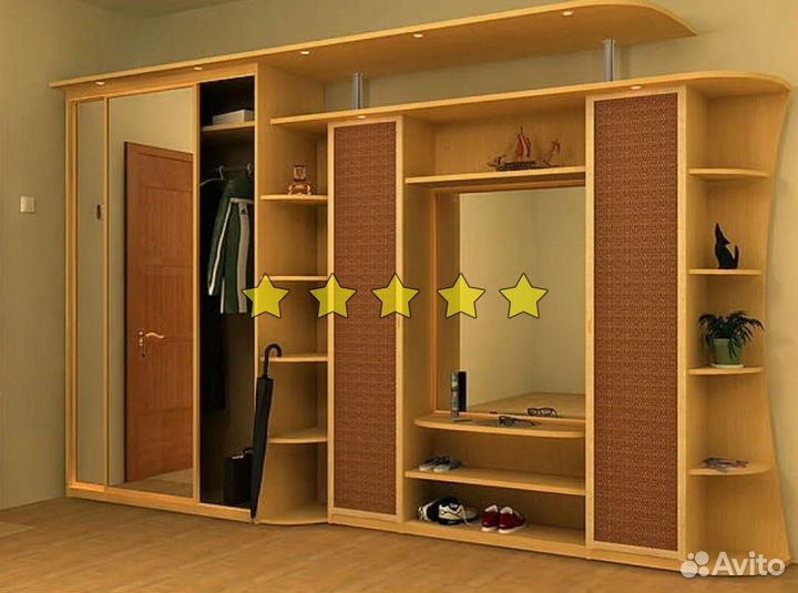Шкаф в прихожую без посредников