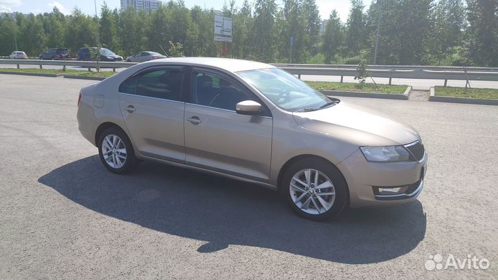 Skoda Rapid 1.6 МТ, 2018, 102 000 км