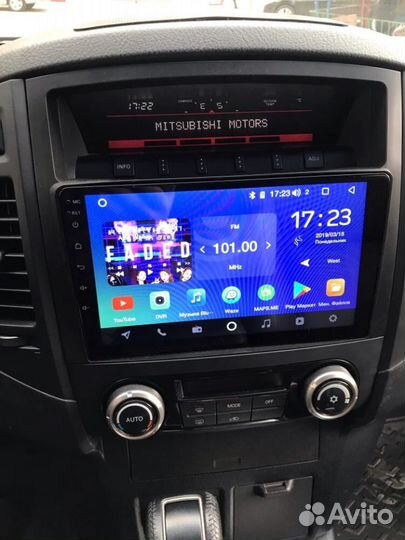Магнитола для Mitsubishi Pajero 4 (07-13) Android