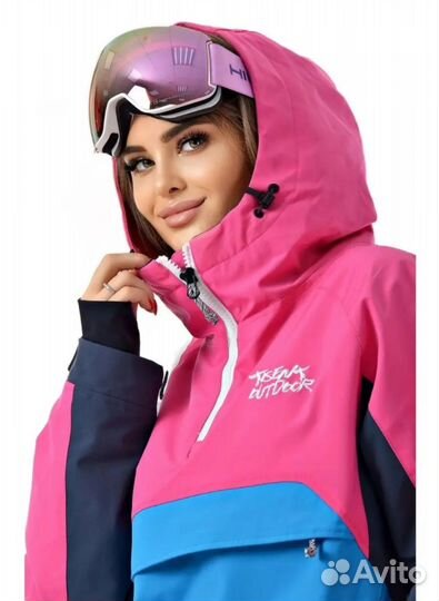Анорак сноубордический женский