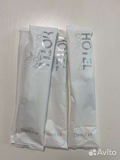 Набор зубных щеток с пастой 4шт