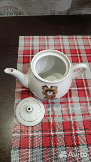 Заварочный чайник олимпийский мишка